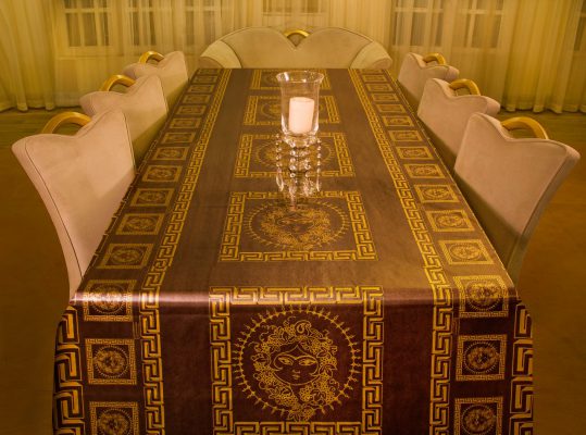 سفره زر آذین مدل ورساچه کد 2